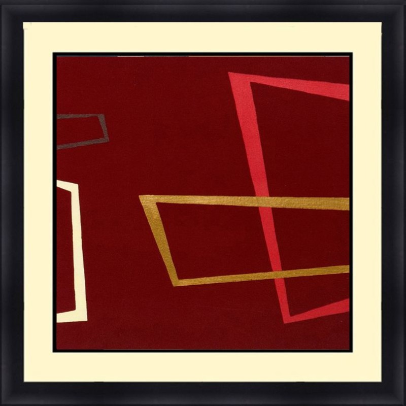 Abstract 30 x 30 Framed Available In Custom Sizes