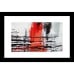 Abstract 24 X 36 Framed Available In Custom Sizes