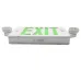 Green Combo LED Emergency Exit Sign-Battery Backup-Adjustable Light Heads | LS-ES007SG