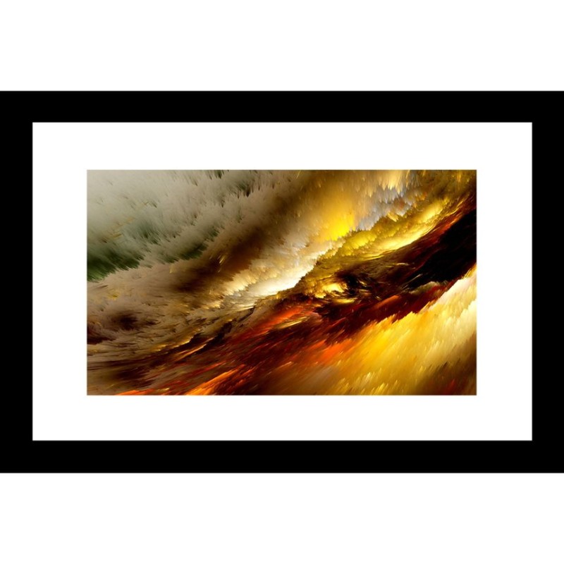 Abstract 24 X 36 Framed Available In Custom Sizes