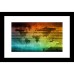 Abstract 24 X 36 Framed Available In Custom Sizes