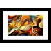 Abstract 24 X 36 Framed Available In Custom Sizes