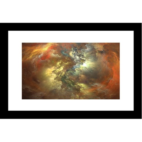 Abstract 24 X 36 Framed Available In Custom Sizes