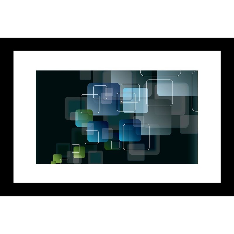 Abstract 24 X 36 Framed Available In Custom Sizes