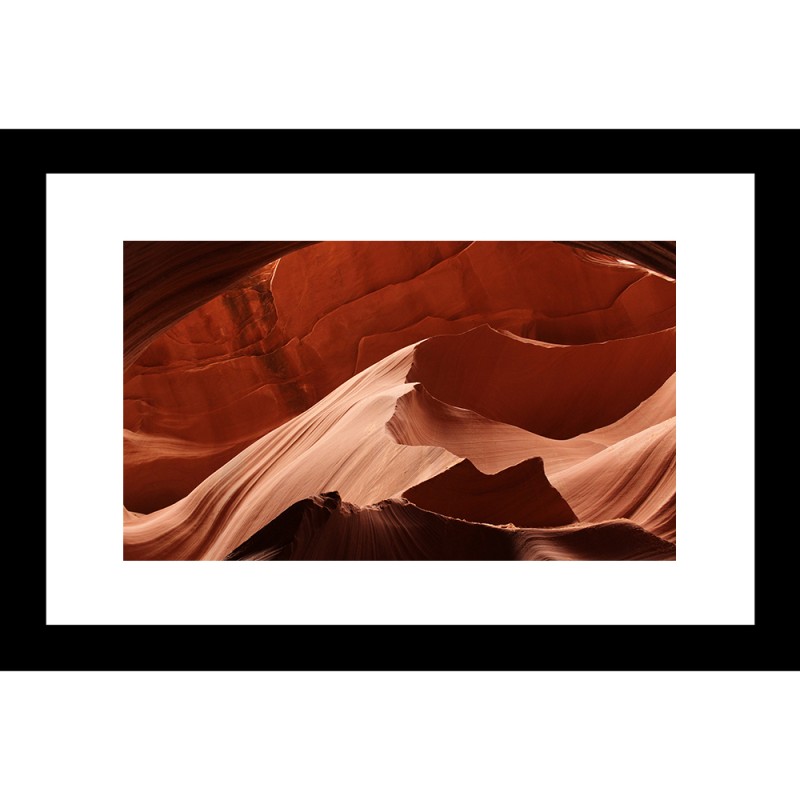 Abstract 24 X 36 Framed Available In Custom Sizes