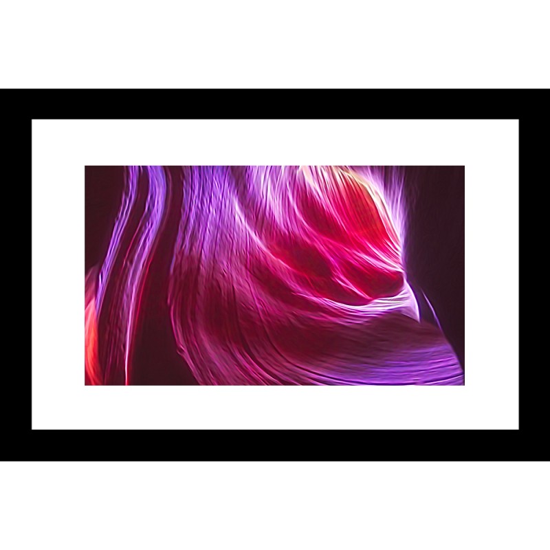 Abstract 24 X 36 Framed Available In Custom Sizes