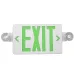 Green Combo LED Emergency Exit Sign-Battery Backup-Adjustable Light Heads | LS-ES007SG