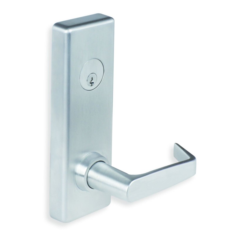 8500 & 9700 SERIES Escutcheon Lever Exterior Trim Satin Chrome