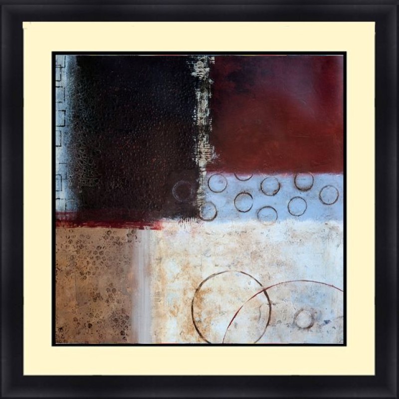 Abstract 30 x 30 Framed Available In Custom Sizes