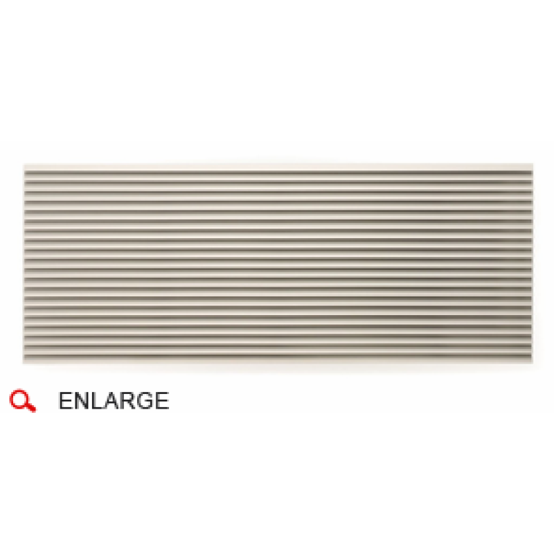 Amana Exterior Architectural Aluminum Grill: Clear Anodized Unpainted AGK01CB