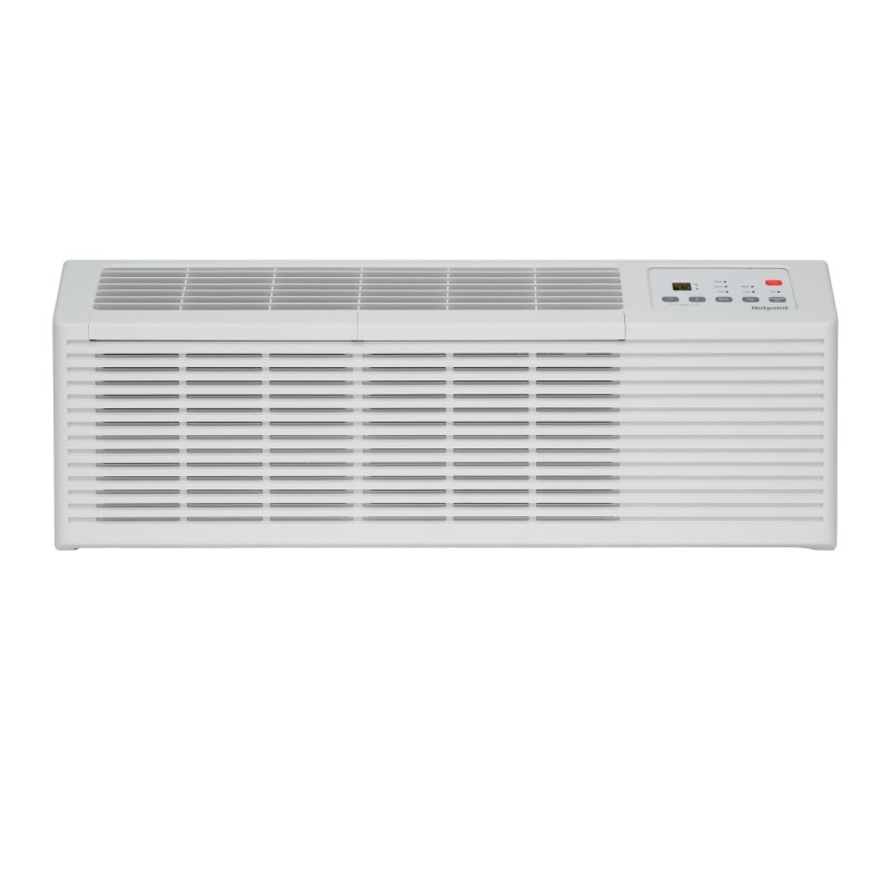 Hotpoint PTAC Heat Pump Unit with Electric Heat Backup 7,000 BTU, 230/208V, 15amp