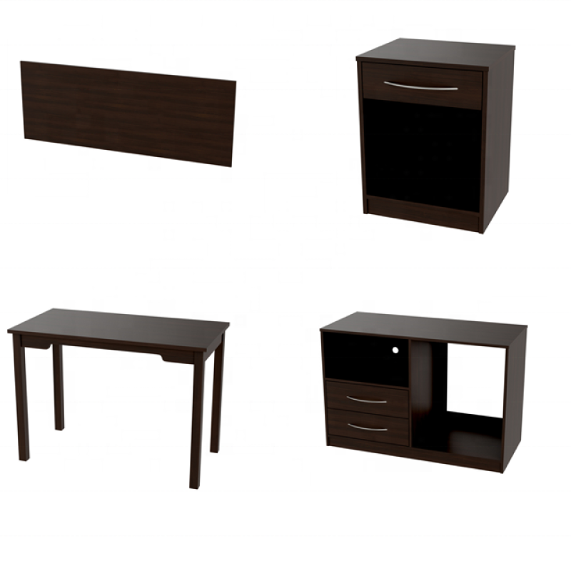 American Style Hotel Motel Wooden Set Furniture