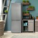 Danby 10.3 cu. ft. Bottom Mount Apartment Size Fridge in Stainless Steel DBMF100B1SLDB