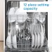 Danby 24″ Wide Built-in Dishwasher in Stainless Steel DDW2404EBSS