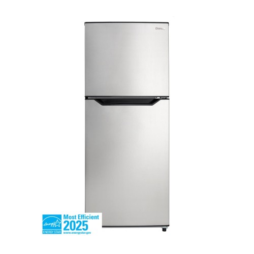 Danby 10.0 cu. ft. Apartment Size Top Mount Fridge in Stainless Steel DFF101B1BSSDB