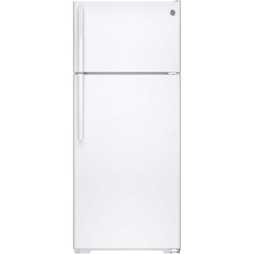 GE ENERGY STAR 17.5 Cu. Ft. Top-Freezer Refrigerator