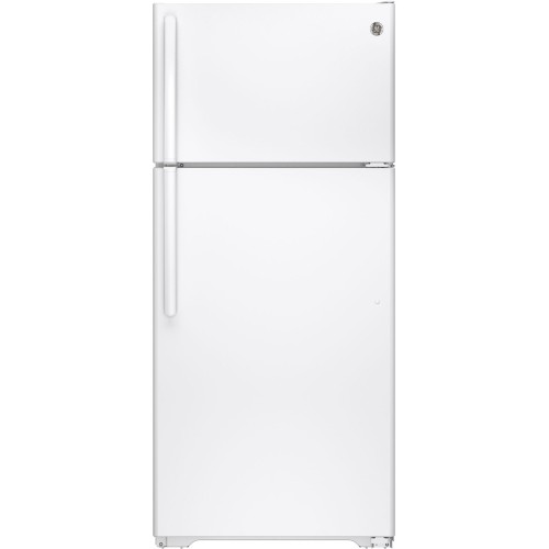 GE ENERGY STAR 15.5 Cu. Ft. Top-Freezer Refrigerator