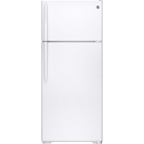 GE ENERGY STAR 15.5 Cu. Ft. Top-Freezer Refrigerator