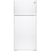 GEÃ‚Â® ENERGY STARÃ‚Â® 15.5 Cu. Ft. Recessed Handle Top-Freezer Refrigerator