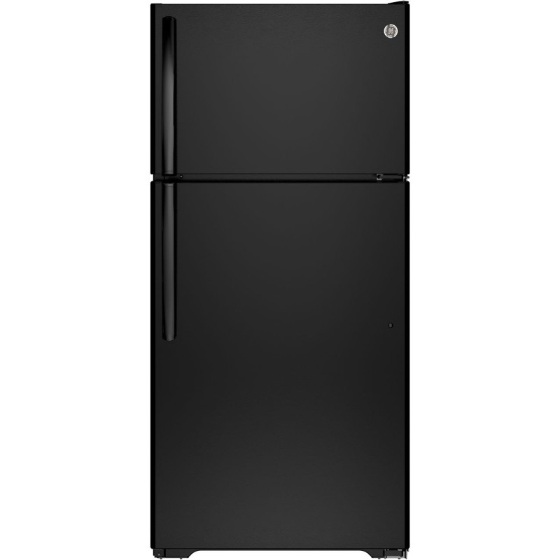 GEÃ‚Â® ENERGY STARÃ‚Â® 15.5 Cu. Ft. Recessed Handle Top-Freezer Refrigerator