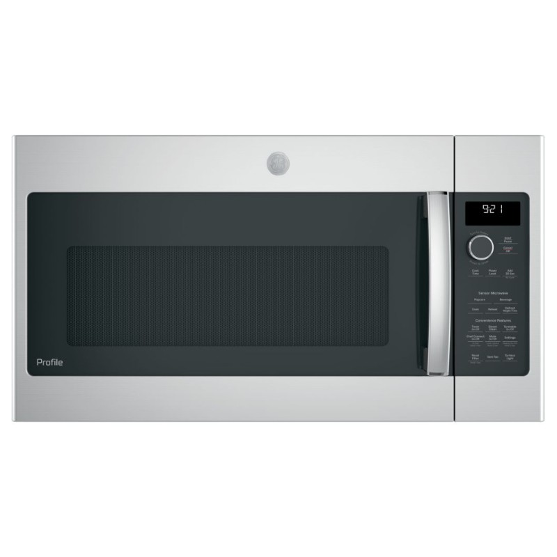 GE Profile Series 2.1 Cu. Ft. Over-the-Range Sensor Microwave Oven