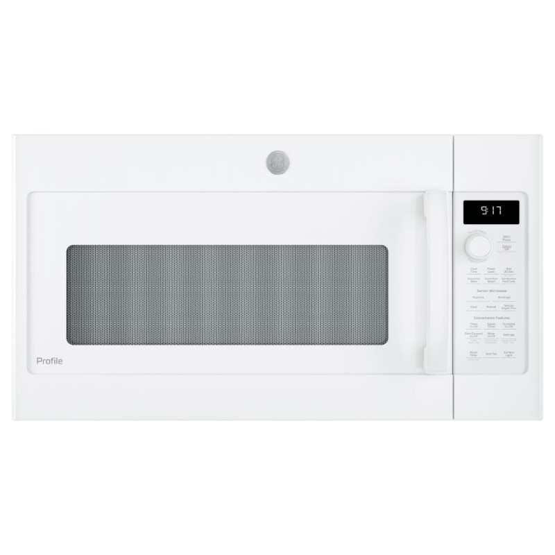 GE Profile Series 2.1 Cu. Ft. Over-the-Range Sensor Microwave Oven