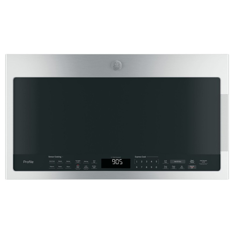 GE Profile Series 2.1 Cu. Ft. Over-the-Range Sensor Microwave Oven