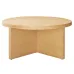 Silas Round Wood Coffee Table