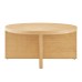 Silas Round Wood Coffee Table