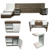 Hotel Furniture Case Goods Hotel Bed Room Set Furniture