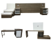 Hotel Furniture Case Goods Hotel Bed Room Set Furniture