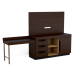 Headboard TV stand - hotel furniture