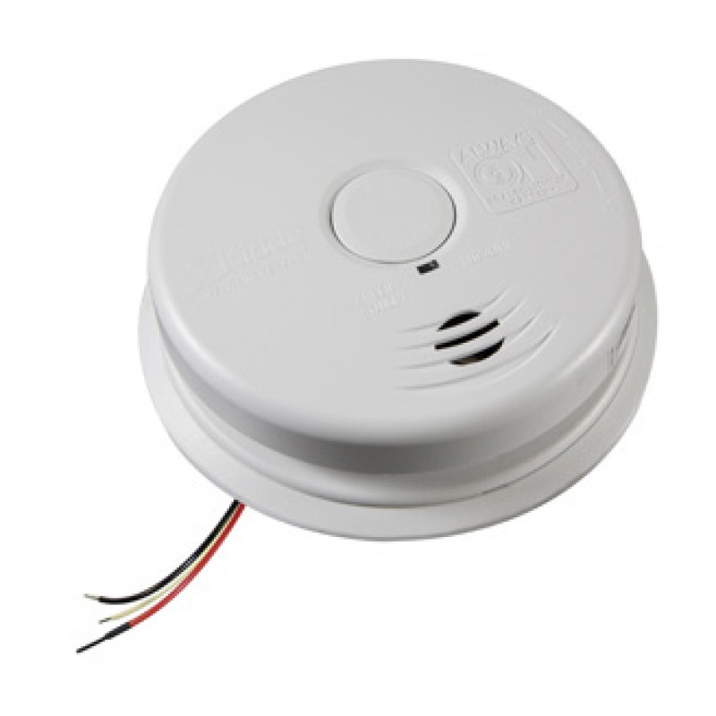 Worry-Free Hardwired Interconnect Smoke Alarm Sealed Lithium Battery Backup i12010S