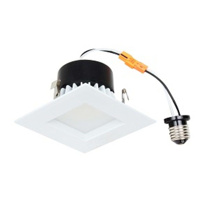 LED 4" Recessed Retrofit Kit Square