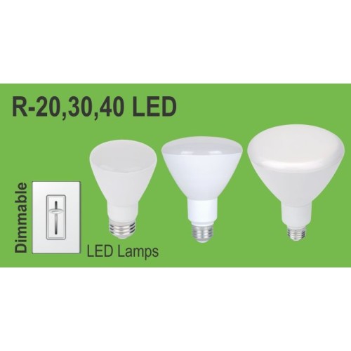 18W LED R40 Bulb Dimmable - 3000K