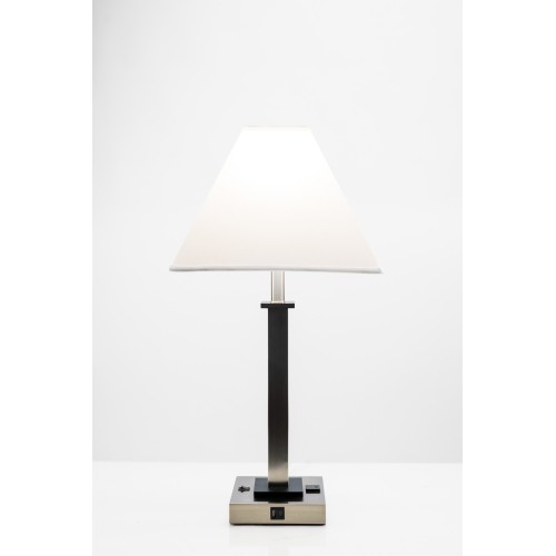 Single Table Lamp with USB Port