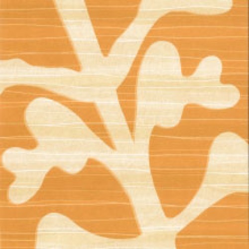 Leaf Tangerine 1 Wall Vinyl