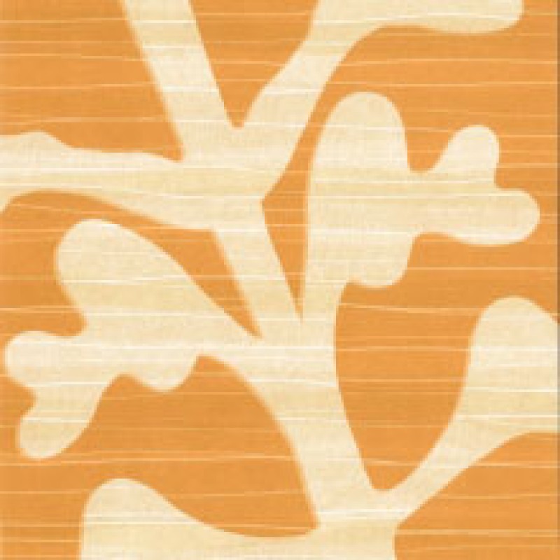 Leaf Tangerine 2 Wall Vinyl