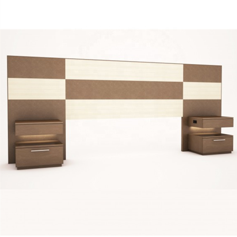 Modern simple American hotel bedroom furniture Hotel Headboard for sale