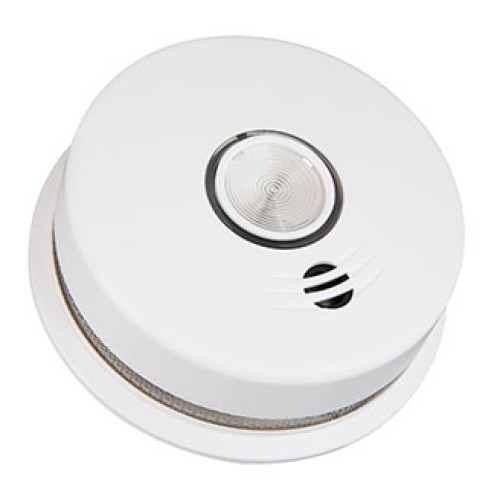 Wire-Free Interconnected AC Hardwired Smoke Alarm P4010ACS-W