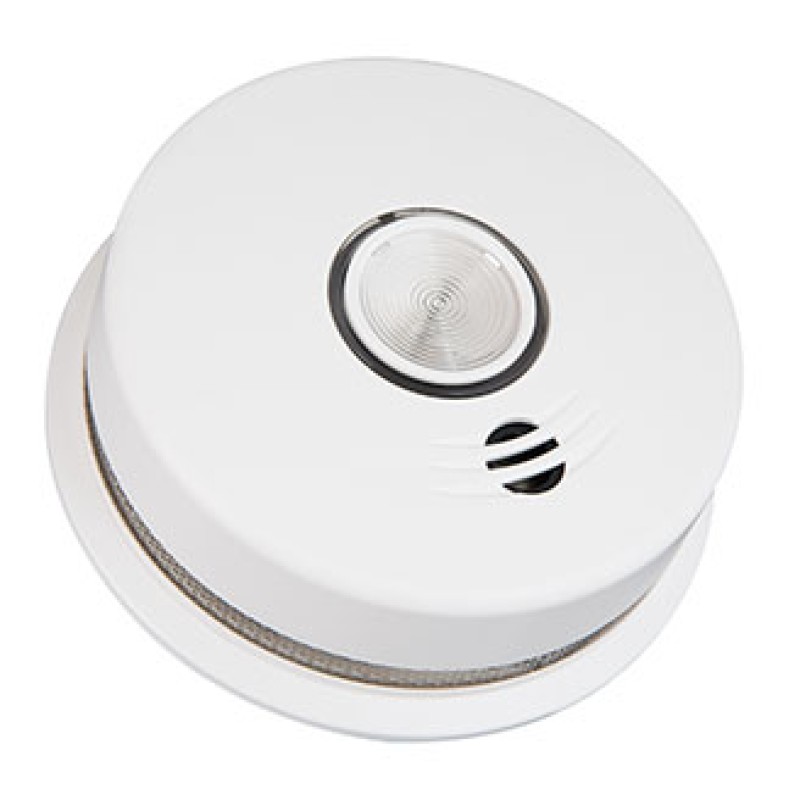 Wire-Free Interconnected Hardwired Smoke Alarm with Egress Light P4010LACS-W