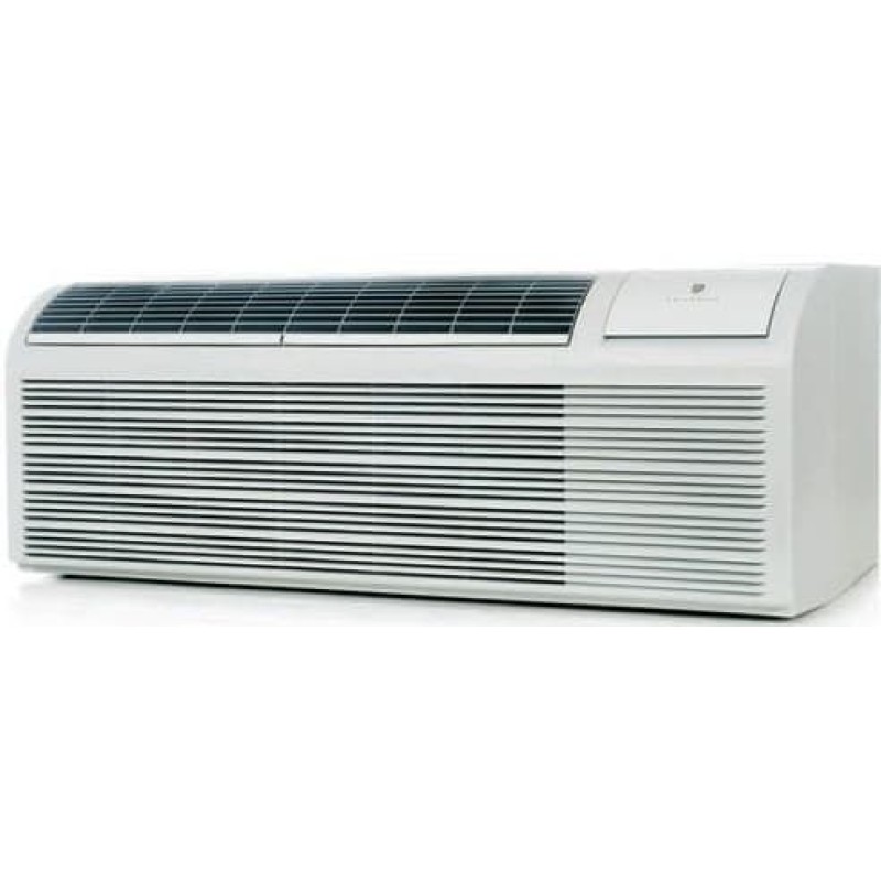 9,400 BTU Packaged Terminal Air Conditioner with Electric Heat, 12.1 EER, 2.1 Pts/Hr Dehumidification, Dual Motors, Room Freeze Protection and 230/208 Volts