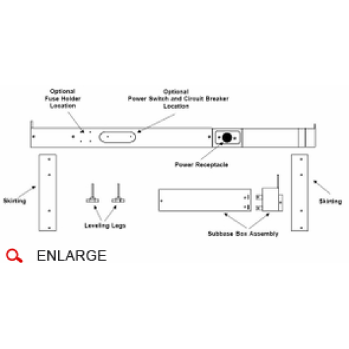 Amana 208/230 Volt Subbase Kit - 30 Amp  PTSB330E