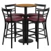 Barstools - Burgundy Vinyl Seat