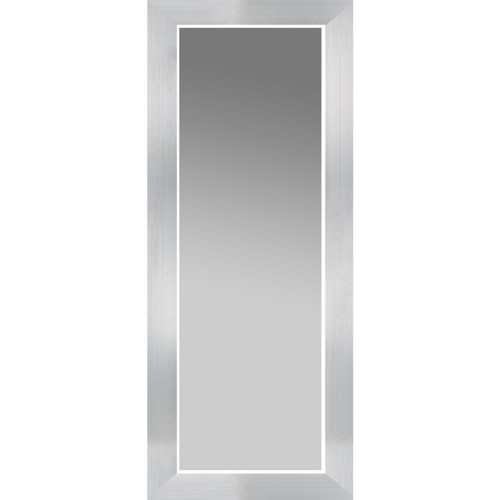 Full Length Mirror Stainless Silver Frame 24 x 60