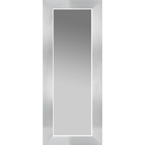 Full Length Mirror Stainless Silver Frame 24 x 60