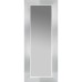 Full Length Mirror Stainless Silver Frame 24 x 60