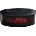 Sonnet LED Alarm Clock w/ 2 USB-A & 2 USB-C Ports Black