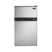 Danby Designer 3.1 cu. ft. 2-door Compact Fridge in Stainless Steel DCR031B1BSLDD