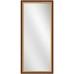 Full Length Mirror Gold Frame w/Mahogany 24 x 60